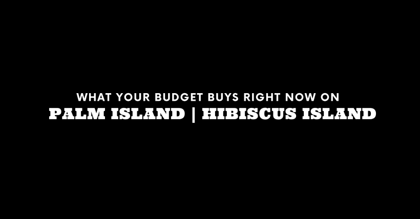 What $5M, $15M, and $30M+ Gets You on Palm Island and Hibiscus Island Right Now